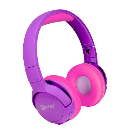 Contixo KB5 Kids Wireless Bluetooth Headphones, Purple KB5 Purple